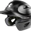 Under Armour Satin Matte Solid Color Youth Batting Helmet - SCUFFED -Ball Sports Comprehensive Shop 1016 uabh110mm scuffed black mainProductImage MediumLarge
