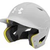 Under Armour Converge Solid Color Matte Youth Batting Helmet - SCUFFED -Ball Sports Comprehensive Shop 1016 uabh2110m scuffed white mainProductImage FullSize