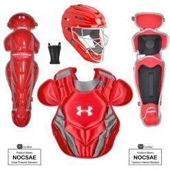 Under Armour Converge Victory Series NOCSAE Certified Youth Catcher's Set - Ages 12-16