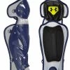 Under Armour Womens Fastpitch Pro Softball Catchers Leg Guards -Ball Sports Comprehensive Shop 1016 uawlg2 navy 145 mainProductImage FullSize
