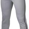 Easton Adult Rival + Piped Baseball Knickers 1 Easton Adult Rival + Piped Baseball Knickers -Ball Sports Comprehensive Shop 122 80716a greyblack l mainProductImage MediumLarge