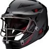 Easton Hellcat Softball Helmet -Ball Sports Comprehensive Shop 122 e0068289 black lxl mainProductImage MediumLarge