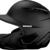 Marucci Duravent Senior Baseball Batting Helmet With Jaw Guard - SCUFFED 1 Marucci Duravent Senior Baseball Batting Helmet With Jaw Guard - SCUFFED -Ball Sports Comprehensive Shop 1246 mbhdvjgsr scuffed black mainProductImage MediumLarge