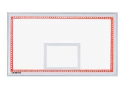 Porter Center-Strut Rectangular Glass Backboard