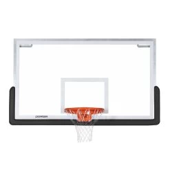 Porter Center-Strut Rectangular Glass Backboard Package