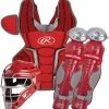Rawlings Renegade 2.0 Intermediate Catcher's Set - Ages 12-15 -Ball Sports Comprehensive Shop 39 r2csi scarletsilver mainProductImage MediumLarge
