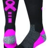 Pro Feet Basketball Shooter 2.0 Socks -Ball Sports Comprehensive Shop 417 238 blackhotpinkribbon l mainProductImage FullSize
