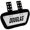 Douglas Custom Pro CP Series Removable Football Back Plate - 4 Inch -Ball Sports Comprehensive Shop 628 acbp4 whiteblack mainProductImage FullSize