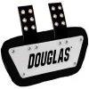 Douglas Custom Pro CP Series Removable Football Back Plate - 6 Inch -Ball Sports Comprehensive Shop 628 acbp6 whiteblack mainProductImage FullSize