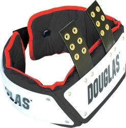 Douglas Custom Pro Football Adjustable Rib Protector Combo - 4 Inch