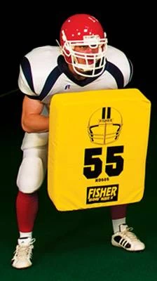 Fisher HD505 25" X 20" Rectangular Football Body Shield