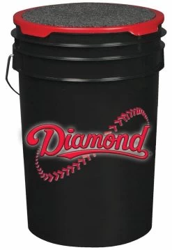 Diamond Sports 6 Gallon Ball Bucket With Lid