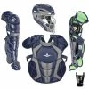 All-Star All Star System7 Axis NOCSAE Certified Youth Pro Catcher's Kit - Ages 9-12 -Ball Sports Comprehensive Shop 796 ckcc912s7x navy mainProductImage FullSize