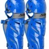 All-Star All Star System Seven Axis Baseball Catcher's 16.5" Leg Guards -Ball Sports Comprehensive Shop 796 lg40wpro royal mainProductImage MediumLarge