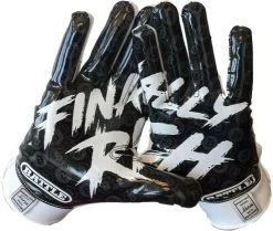 Battle Sports Finally Rich 2.0 Adult Football Receiver Gloves