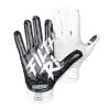 Battle Sports Double Threat Filthy Rich Adult Football Receiver Gloves -Ball Sports Comprehensive Shop 897 2gl300 blackwhite l mainProductImage FullSize