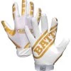 Battle Sports Ultra Stick Adult Receiver Gloves -Ball Sports Comprehensive Shop 897 ultrastick adult goldwhite l mainProductImage FullSize