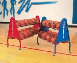 Bison 12 Ball Heavy Duty Basketball Ball Caddy