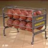 Bison 16 Ball Heavy Duty Lockable Basketball Ball Cart 2 Bison 16 Ball Heavy Duty Lockable Basketball Ball Cart -Ball Sports Comprehensive Shop 9 ba165 black mainProductImage MediumLarge