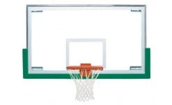 Bison Premium Short Board Gymnasium Basketball Backboard Package