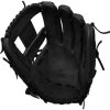 Nike Alpha Elite 11.25" Baseball Glove - Right Hand Throw 1 Nike Alpha Elite 11.25" Baseball Glove - Right Hand Throw -Ball Sports Comprehensive Shop 966 n1000285 rht blackblackgold mainProductImage MediumLarge