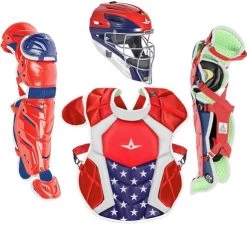 All-Star All Star System7 Axis NOCSAE Certified Senior Pro Catcher's Kit - Ages 12-16