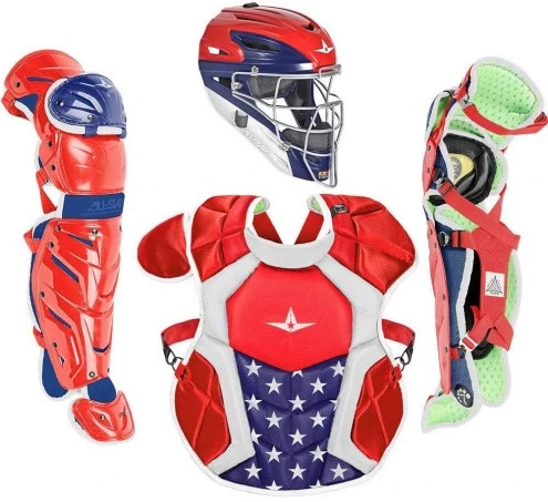 All-Star All Star System7 Axis NOCSAE Certified Senior Pro Catcher's Kit - Ages 12-16 3 All-Star All Star System7 Axis NOCSAE Certified Senior Pro Catcher's Kit - Ages 12-16