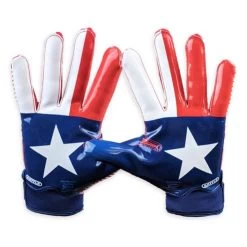 Battle Sports Texas Flag Adult Football Receiver Gloves -Ball Sports Comprehensive Shop battle sports texas flag adult football receiver gloves altimage 01 MediumLarge
