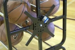 Bison 16 Ball Heavy Duty Lockable Basketball Ball Cart -Ball Sports Comprehensive Shop bison 16 ball basketball ball cart altimage 01 MediumLarge