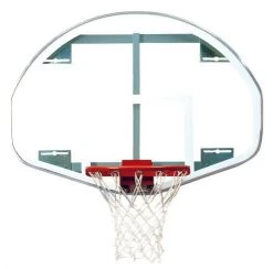 Bison 39" X 54" Extended Life Competition Fan-Shaped Glass Backboard