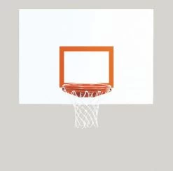 Bison 42" X 60" Ultimate Rectangular Steel Playground And Side Court Backboard