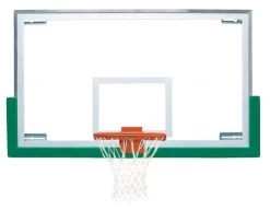 Lifetime Bison 42" X 72" Unbreakable Short Glass Basketball Backboard