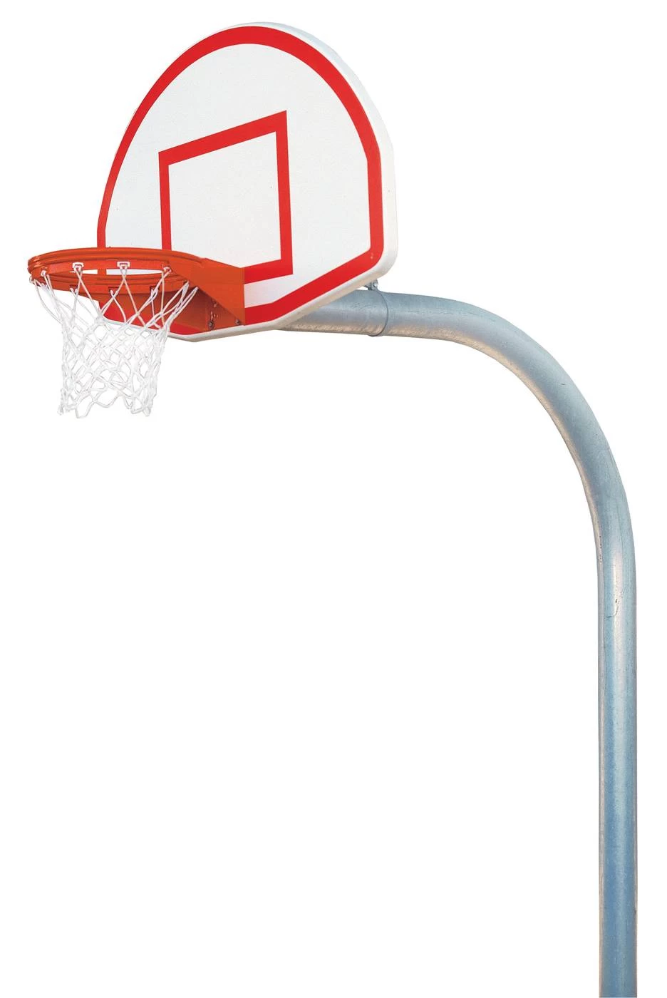 Bison 5 9/16" Mega Duty Aluminum Fan Playground Basketball Hoop 3 Bison 5 9/16" Mega Duty Aluminum Fan Playground Basketball Hoop