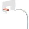 Bison 5 9/16" X 8' Mega Duty 42" X 72" Perforated Steel Playground Basketball Hoop