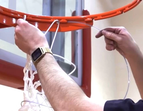 Bison Baseline Collegiate 180° Competition Breakaway Basketball Goal For 42" Backboards 5 Bison Baseline Collegiate 180° Competition Breakaway Basketball Goal For 42" Backboards - Image 3