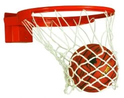 Bison Baseline Prep 180° Competition Breakaway Basketball Rim For 42" Or 48" Boards