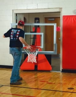 Bison Glass Max Portable Adjustable Basketball System -Ball Sports Comprehensive Shop bison glass max portable adjustable basketball system altimage 02 MediumLarge