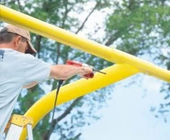 Bison 5 9/16" Gooseneck Football Goalposts -Ball Sports Comprehensive Shop bison perfect goal football goalposts altimage 02 MediumLarge