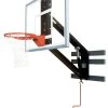 Bison PKG300 ZipCrank Wall Mounted Adjustable Basketball Hoop -Ball Sports Comprehensive Shop bison pkg300 wall mounted adjustable basketball hoop mainProductImage FullSize