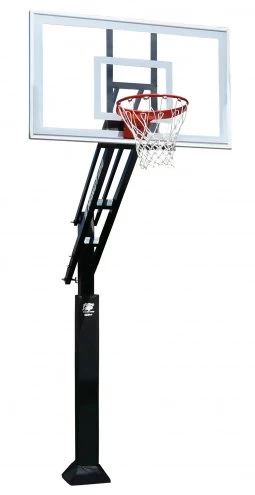 Bison Ultimate Hangtime Adjustable Basketball System With 42" X 72" Polycarbonate Backboard 3 Bison Ultimate Hangtime Adjustable Basketball System With 42" X 72" Polycarbonate Backboard