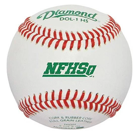 Diamond DOL-1 NFHS Official League Baseballs - Dozen 3 Diamond DOL-1 NFHS Official League Baseballs - Dozen