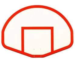 First Team 39" X 54" FT275 Fan-Shaped Fiberglass Basketball Backboard