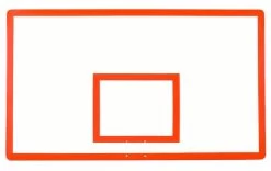 First Team 42" X 72" Gymnasium Fiberglass Basketball Backboard