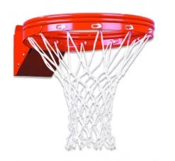 First Team Super-Duty Double Rim Flex Basketball Rim - 5 X 5 And 4 X 5 Mount