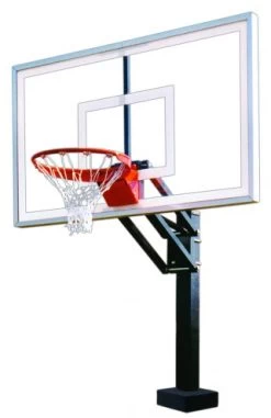 First Team HYDROCHAMP SELECT Adjustable Pool Side Basketball Hoop