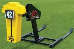 Fisher 1 Man Bull Rush Football Sled - Pummel Pad