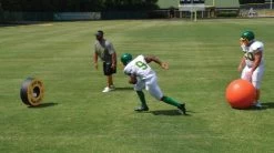 Fisher Football 36" Pursue And Tackle Wheel -Ball Sports Comprehensive Shop fisher football 36 pursue and tackle wheel altimage 02 MediumLarge