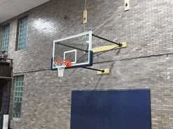 Porter Stationary Wall Mount Basketball Backstop