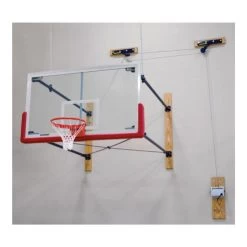 Porter Up-Fold Wall Mount Basketball Backstop