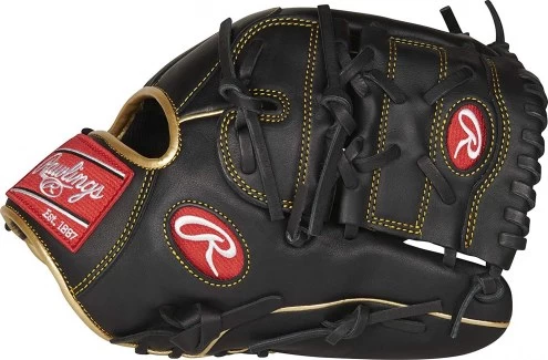 Rawlings R9 12" 2-Piece Solid Web Baseball Pitchers Glove - Right Hand Throw 5 Rawlings R9 12" 2-Piece Solid Web Baseball Pitchers Glove - Right Hand Throw - Image 3